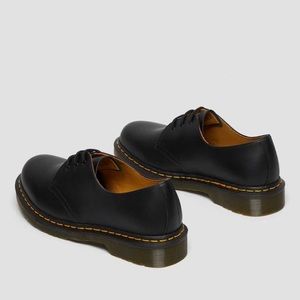 Black, women’s size 6. Dr Marten Vegan 1461